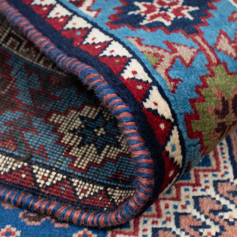 Persisk matta - Nomadic - 140 x 100 cm - mörkblå