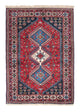 Persisk matta - Nomadic - 143 x 102 cm - röd