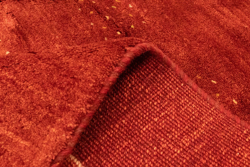 Gabbeh-matta - persisk - 231 x 170 cm - röd