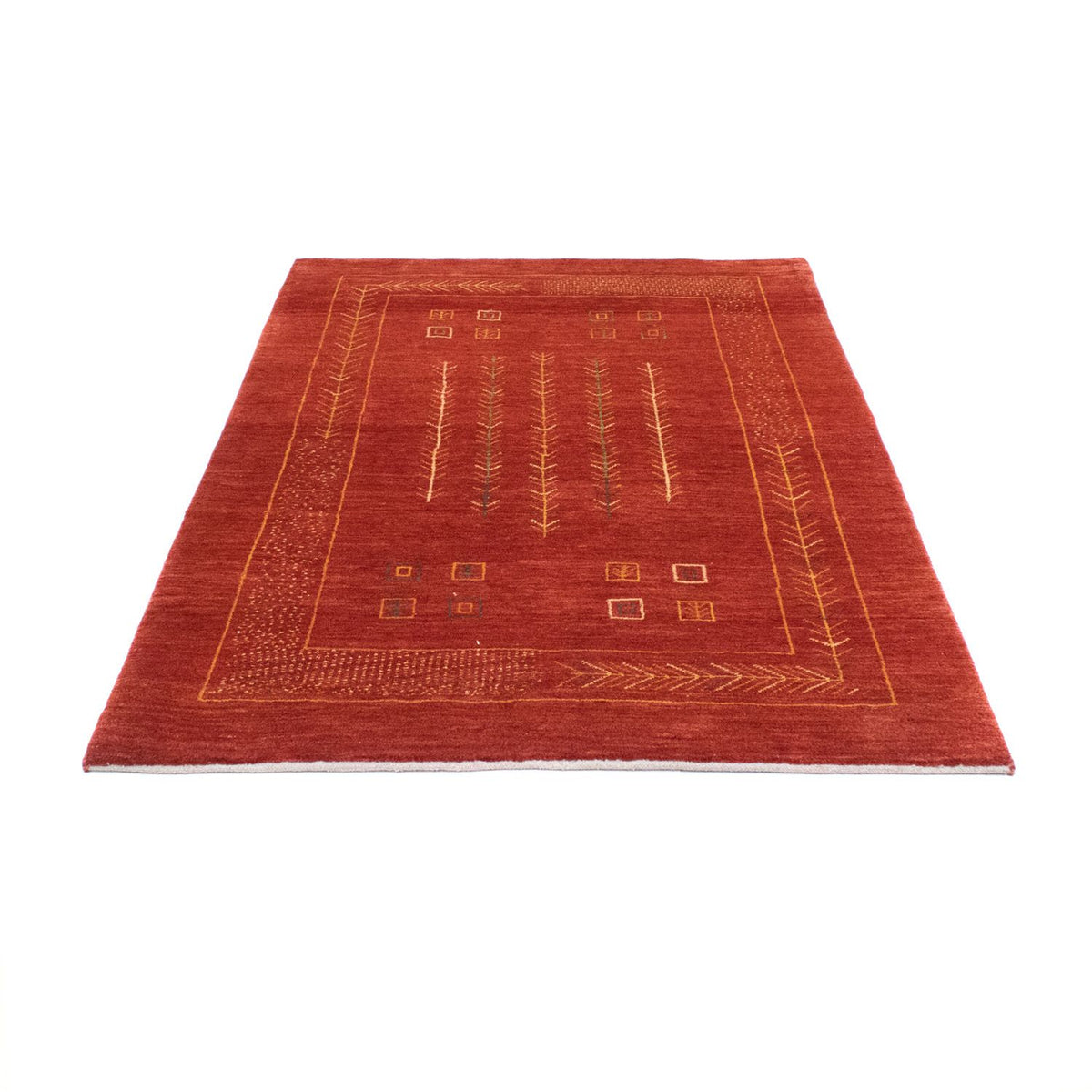 Persisk Gabbeh Mattan 124x180cm - Perserteppich Wollteppich