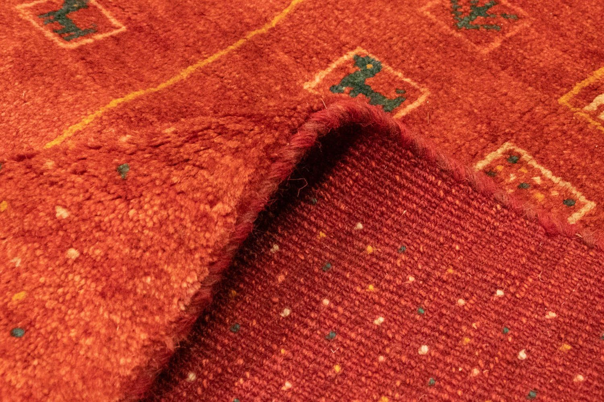 Gabbeh-matta - persisk - 235 x 172 cm - röd