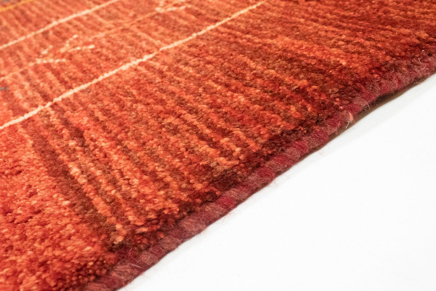 Persisk Gabbeh Mattan 191x148cm - Perserteppich Wollteppich