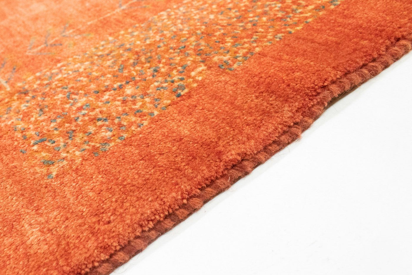 Gabbeh-matta - persisk - 198 x 151 cm - rost