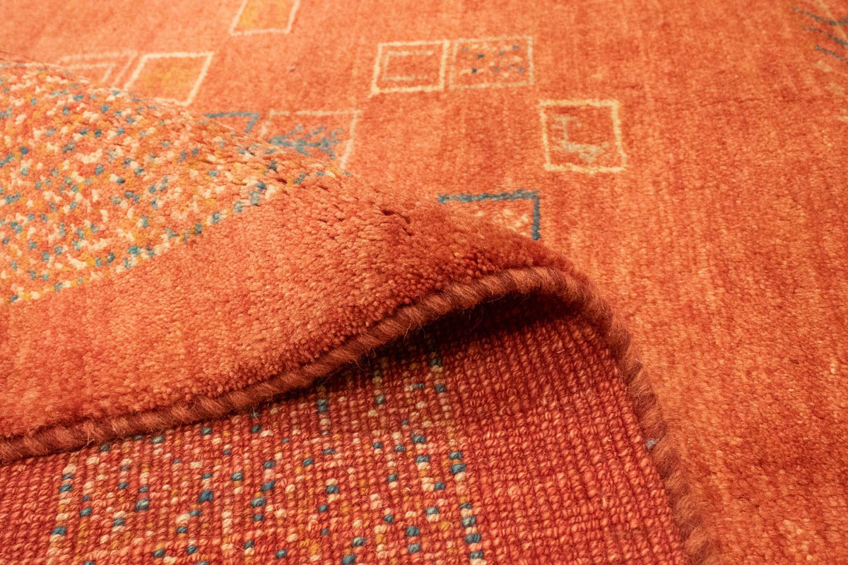 Gabbeh-matta - persisk - 198 x 151 cm - rost