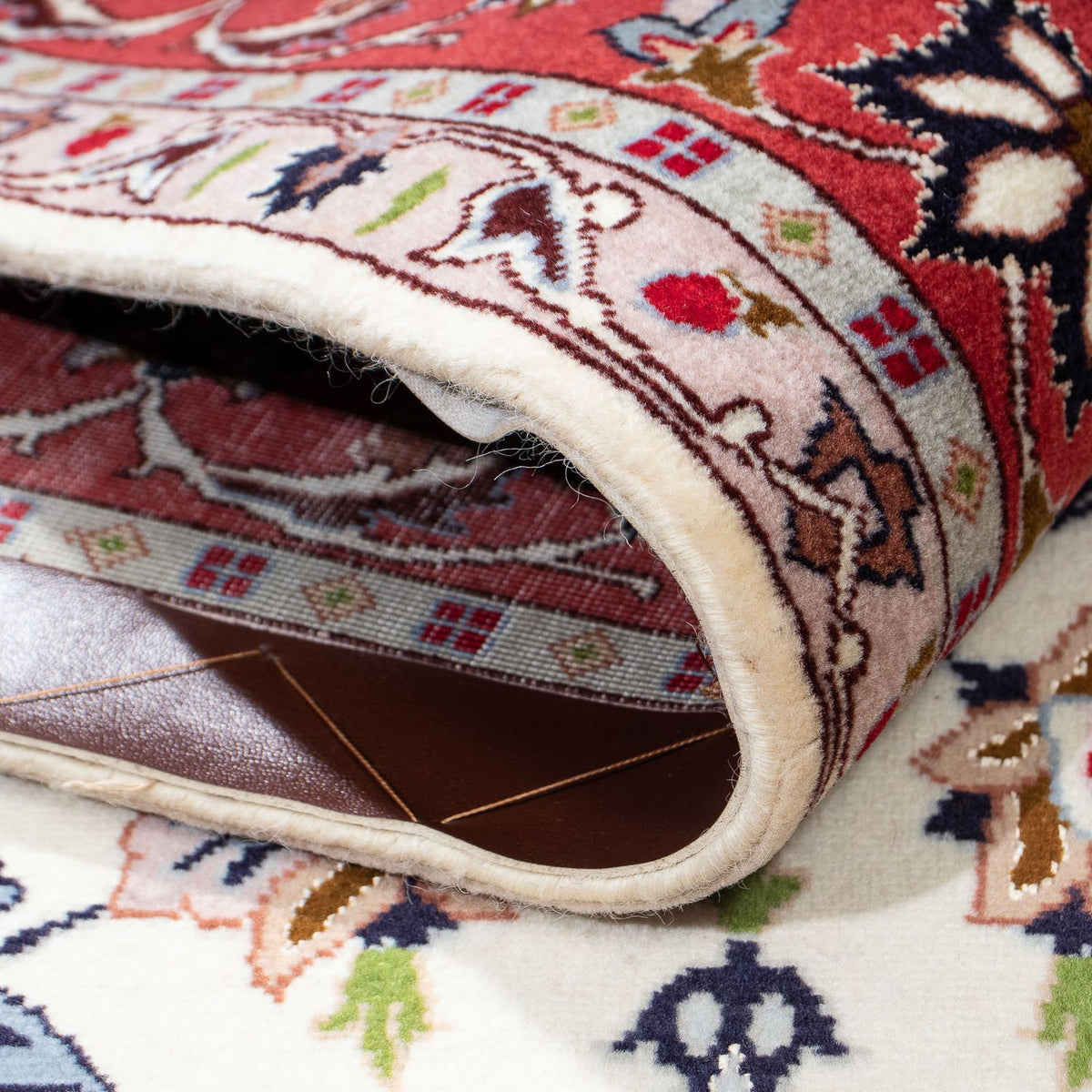 Persisk matta - Tabriz - Royal - 201 x 153 cm - beige