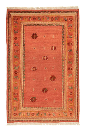 Gabbeh-matta - persisk - 176 x 115 cm - orange