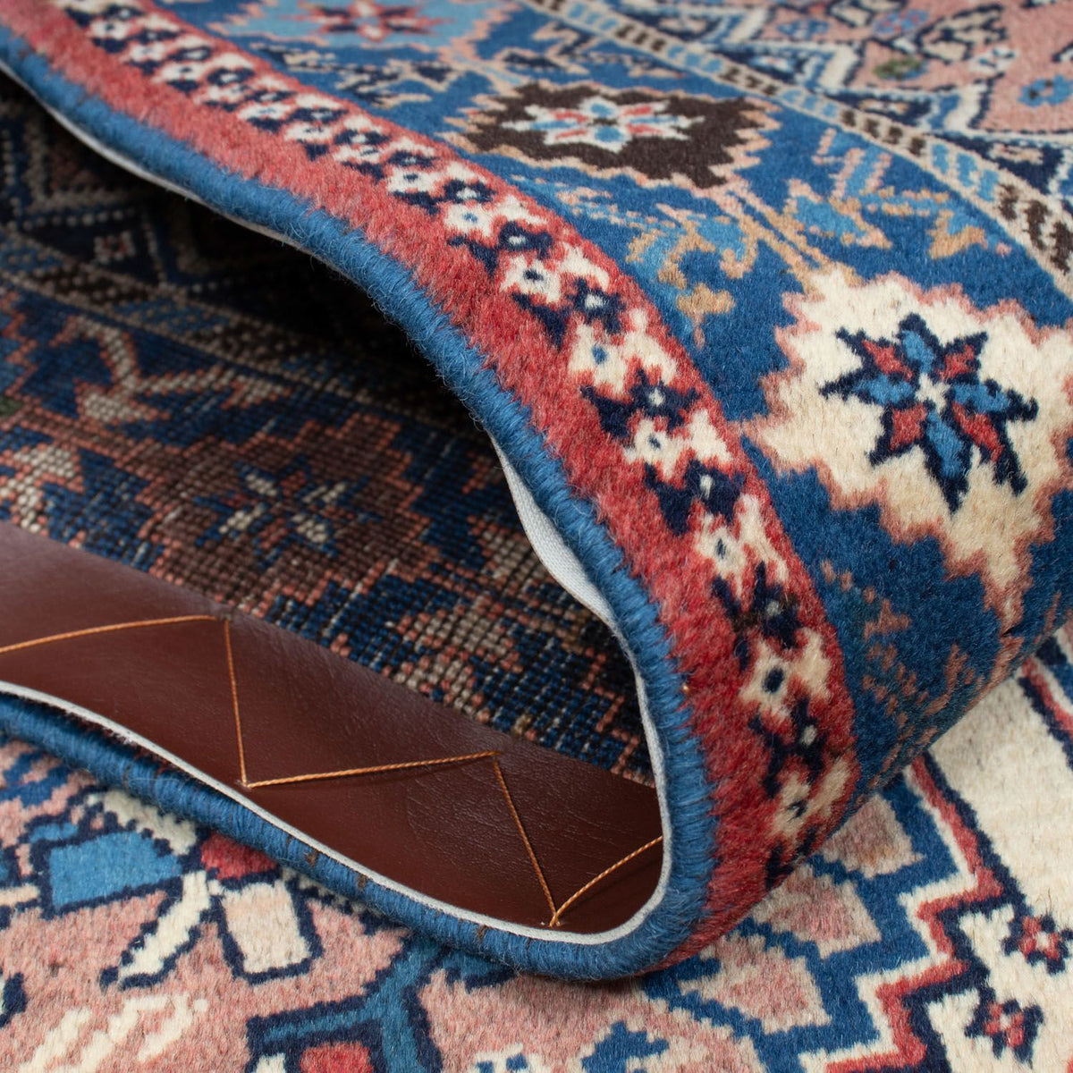 Persisk matta - Nomadic - 188 x 80 cm - ljusröd