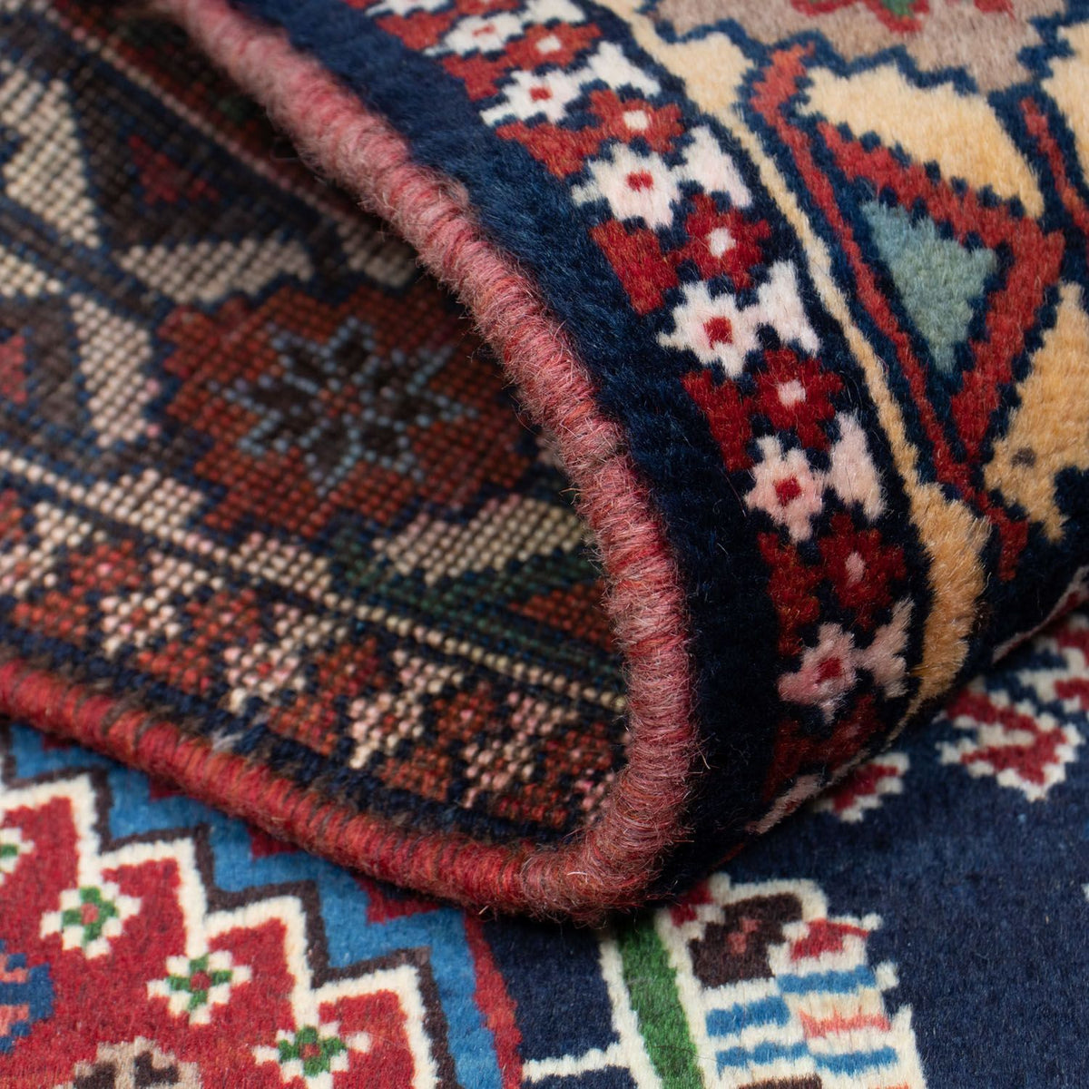 Persisk matta - Nomadic - 144 x 103 cm - blå