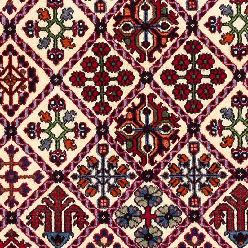 Persisk matta - Nomadic - 146 x 112 cm - mörkröd