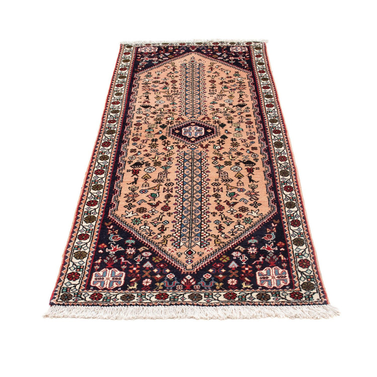 Runner Persisk matta - Nomadic - 198 x 72 cm - ljusröd