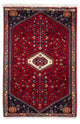 Persisk matta - Nomadic - 114 x 77 cm - mörkröd