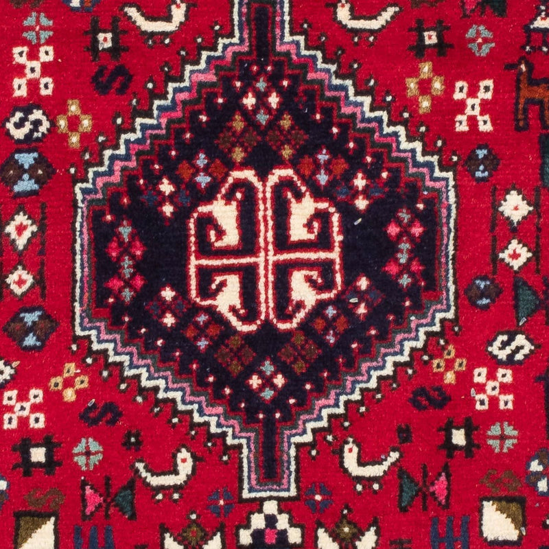 Persisk matta - Nomadic - 122 x 78 cm - mörkröd