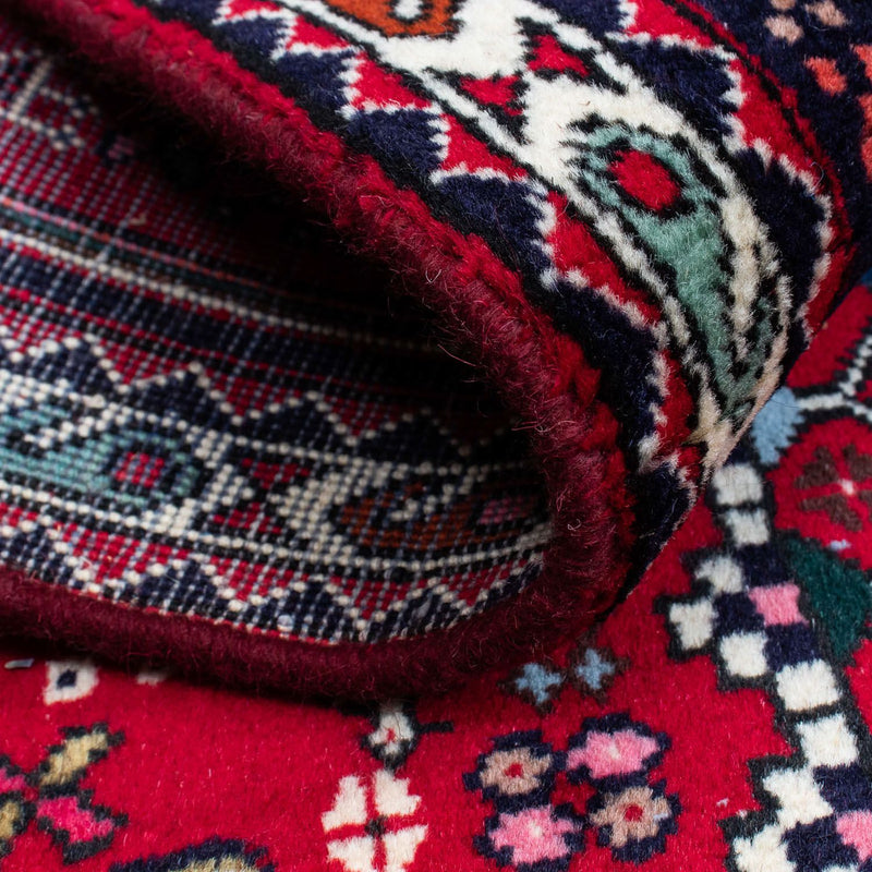 Persisk matta - Nomadic - 122 x 78 cm - mörkröd