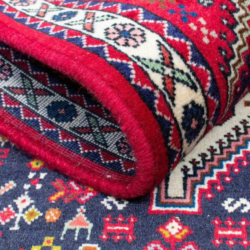 Persisk matta - Nomadic - 128 x 76 cm - mörkblå