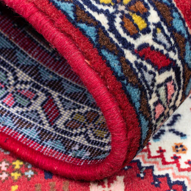 Persisk matta - Nomadic - 121 x 80 cm - mörkröd