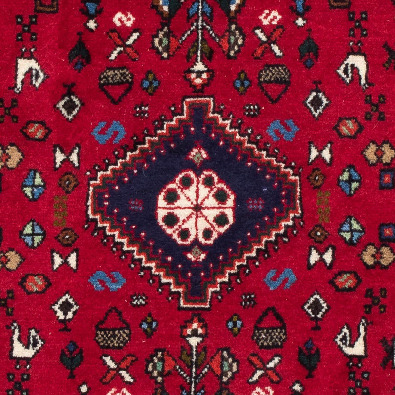 Persisk matta - Nomadic - 128 x 79 cm - mörkröd