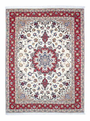 Persisk matta - Tabriz - Royal - 203 x 154 cm - beige