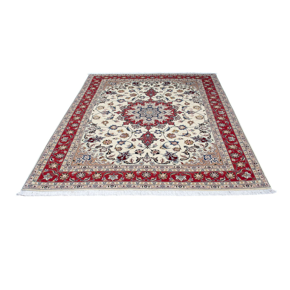 Persisk matta - Tabriz - Royal - 203 x 154 cm - beige
