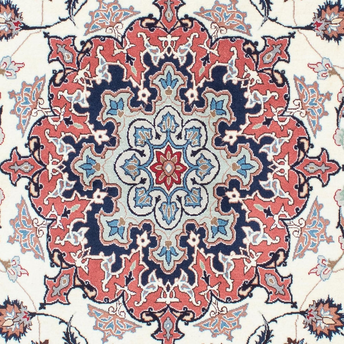 Persisk matta - Tabriz - Royal - 198 x 151 cm - beige