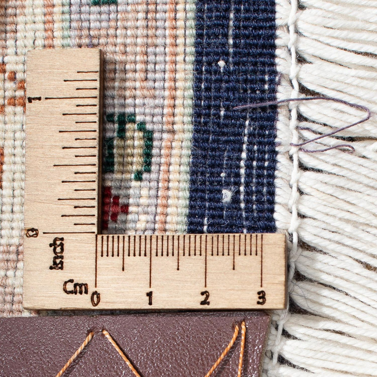 Persisk matta - Tabriz - Royal - 338 x 300 cm - mörkblå