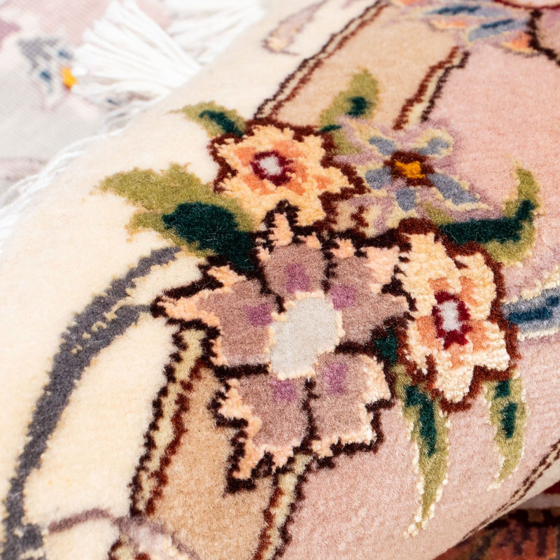 Persisk matta - Tabriz - Royal runt  - 250 x 250 cm - beige