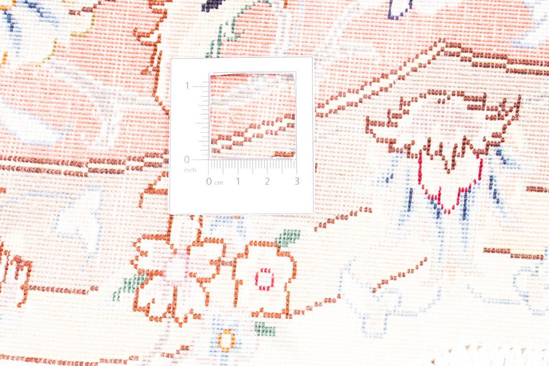 Persisk matta - Tabriz - Royal runt  - 194 x 194 cm - beige