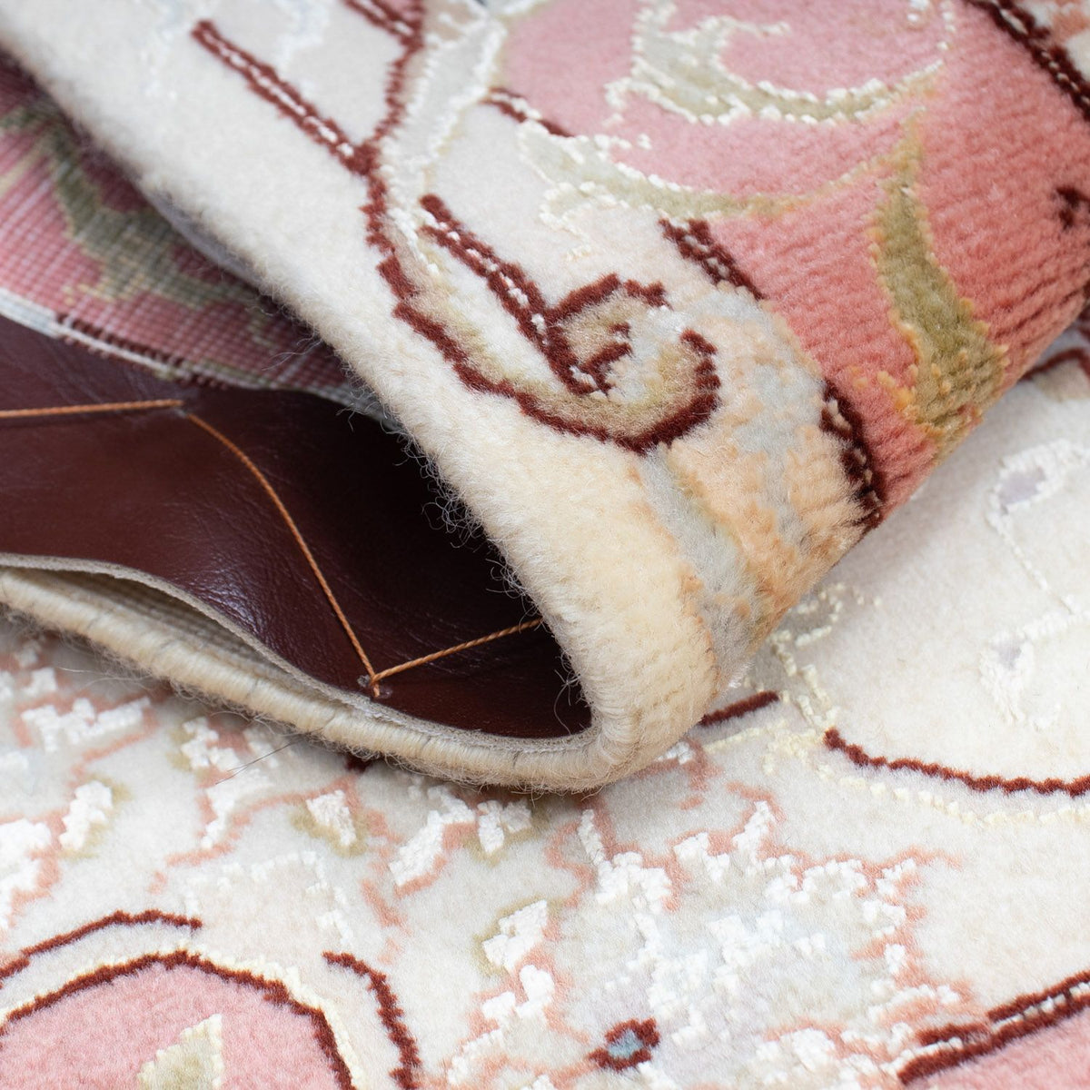 Persisk matta - Tabriz - Royal - 92 x 60 cm - beige