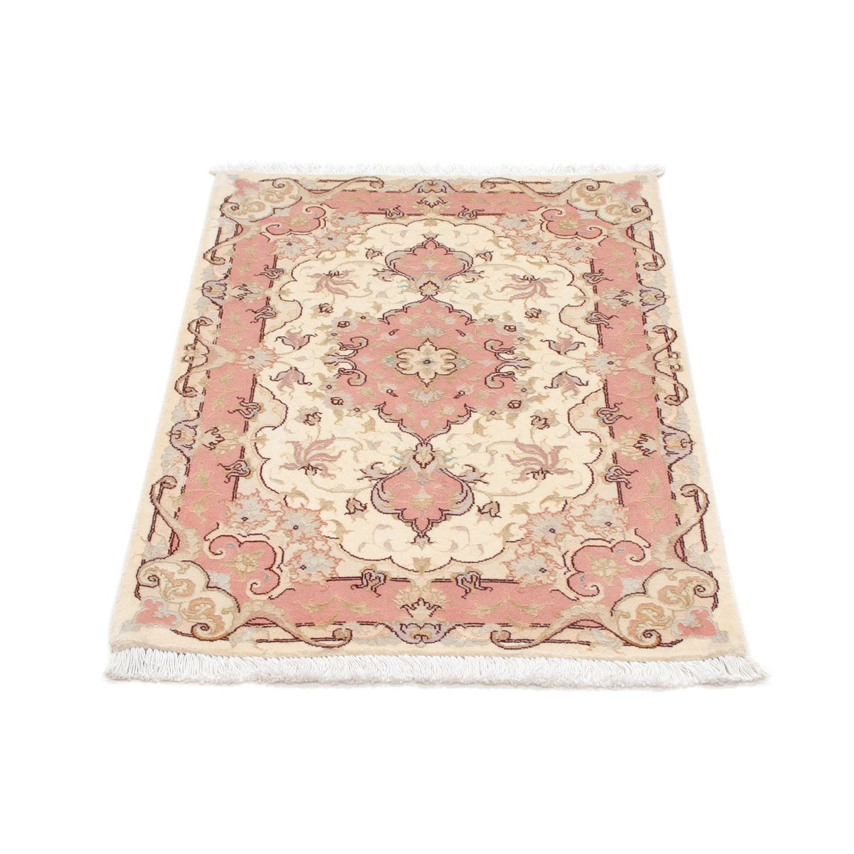 Persisk matta - Tabriz - Royal - 92 x 60 cm - beige