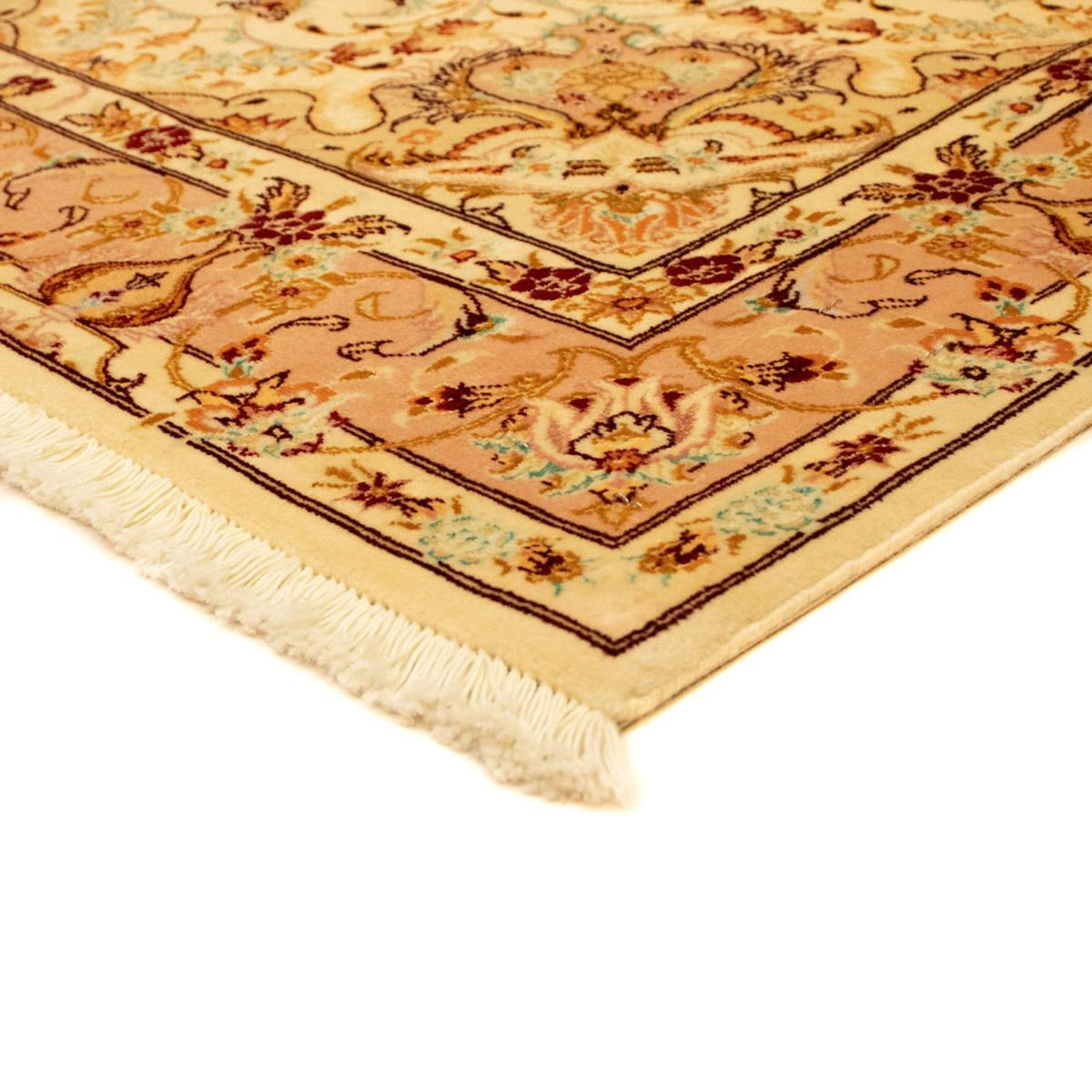 Persisk matta - Tabriz - Royal - 147 x 102 cm - beige
