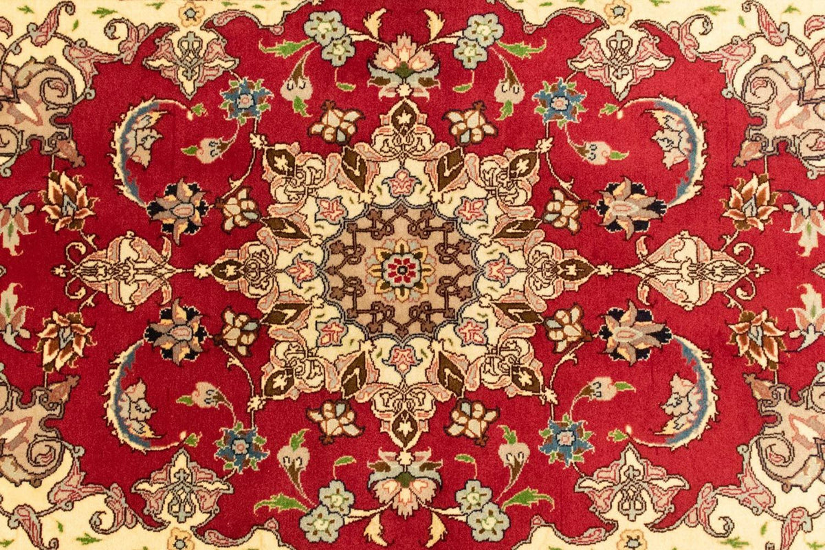 Persisk matta - Tabriz - Royal - 154 x 103 cm - röd
