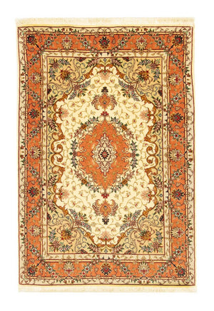 Persisk matta - Tabriz - Royal - 150 x 101 cm - beige