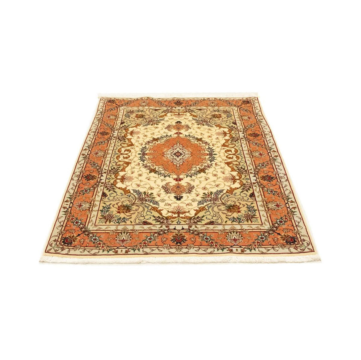 Persisk matta - Tabriz - Royal - 150 x 101 cm - beige