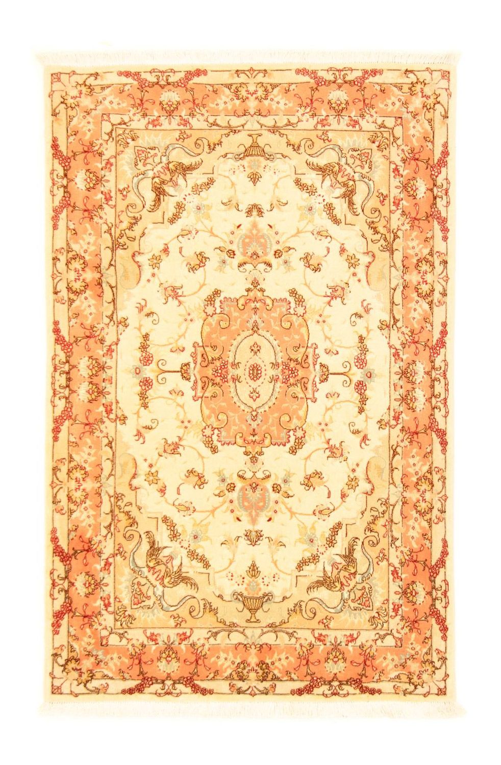 Persisk matta - Tabriz - Royal - 152 x 100 cm - beige