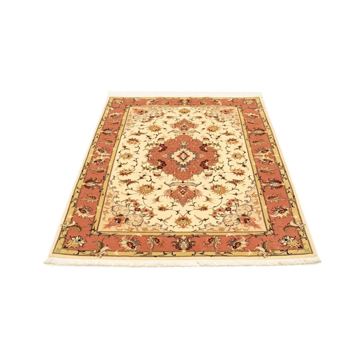 Persisk matta - Tabriz - Royal - 154 x 102 cm - beige