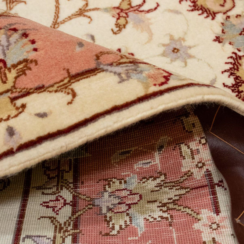 Persisk matta - Tabriz - Royal - 141 x 103 cm - beige