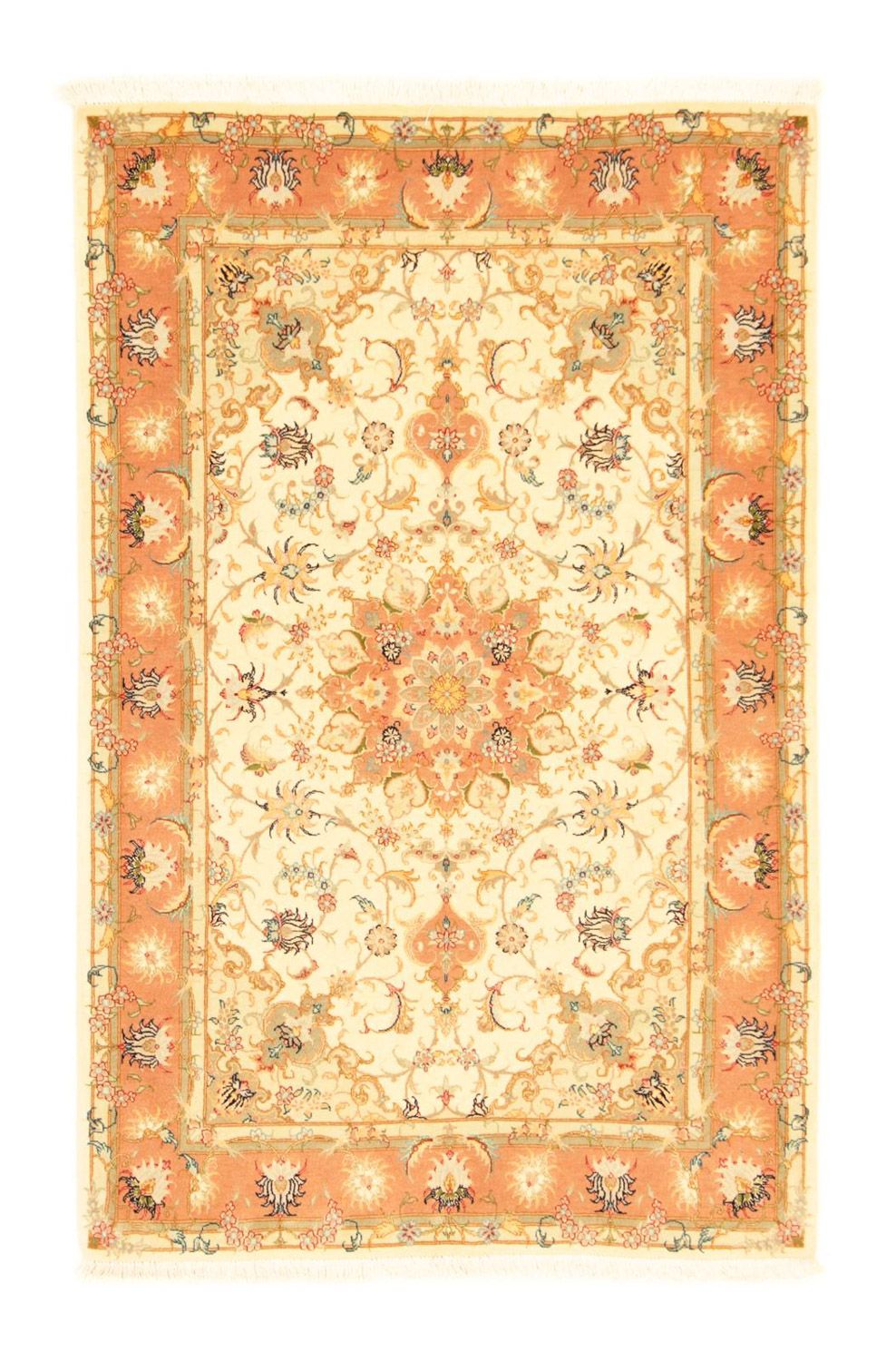 Persisk matta - Tabriz - Royal - 158 x 101 cm - beige