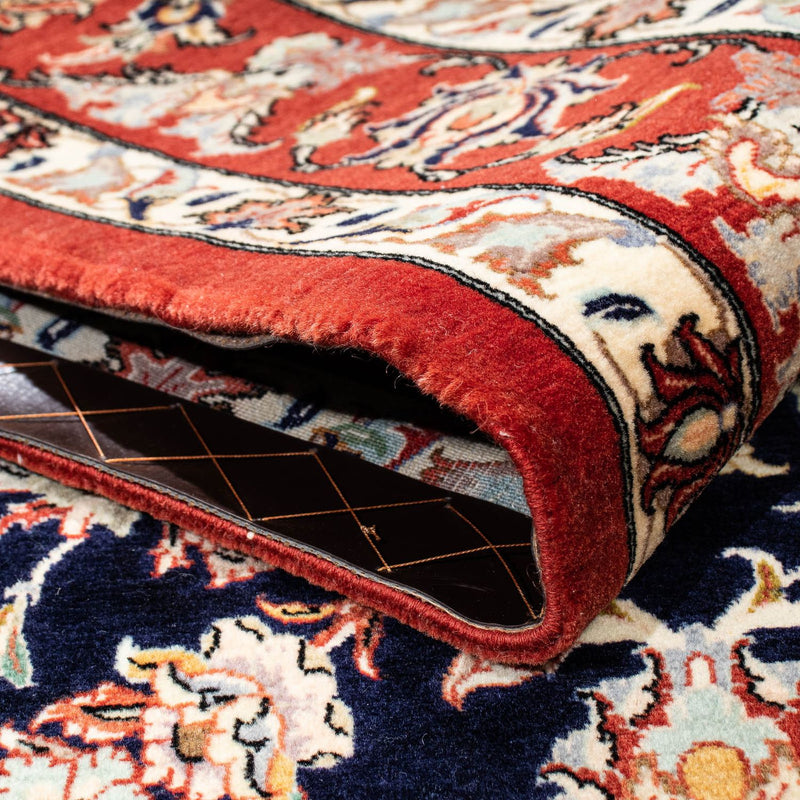 Persisk matta - Ghom - 201 x 138 cm - mörkblå