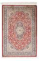 Persisk matta - Ghom - 150 x 100 cm - mörkröd