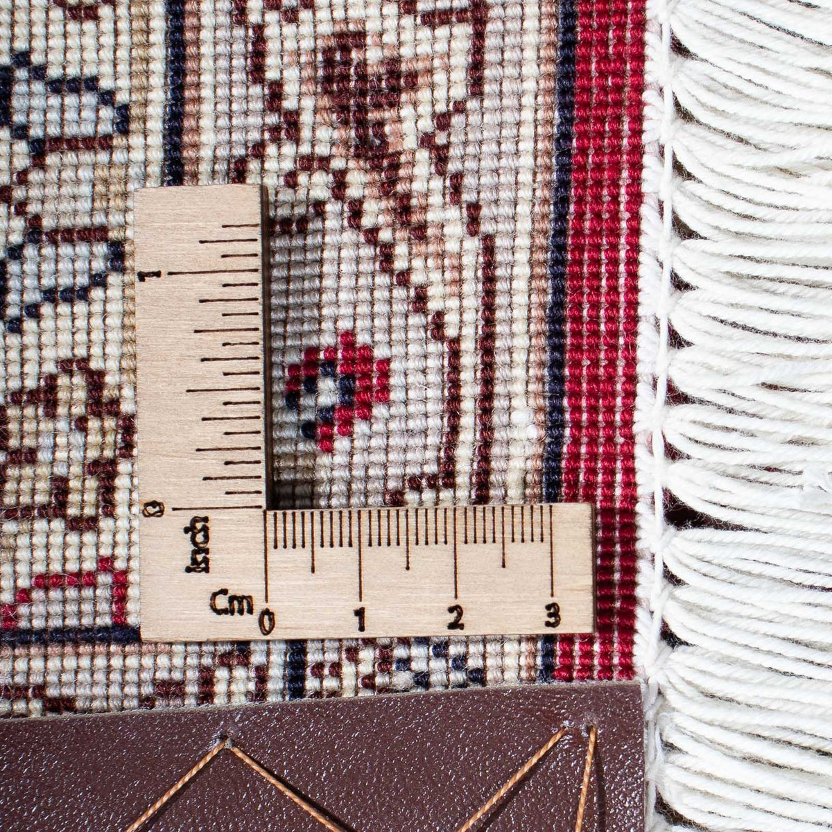 Persisk matta - Tabriz - Royal - 204 x 151 cm - mörkröd