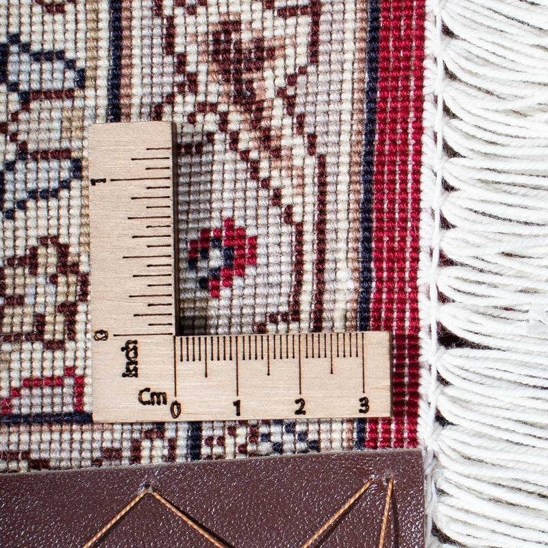 Persisk matta - Tabriz - Royal - 204 x 151 cm - mörkröd