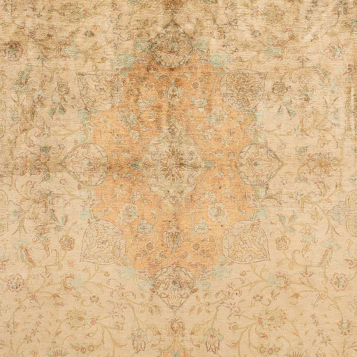 Persisk matta - Ghom - 194 x 138 cm - flerfärgad