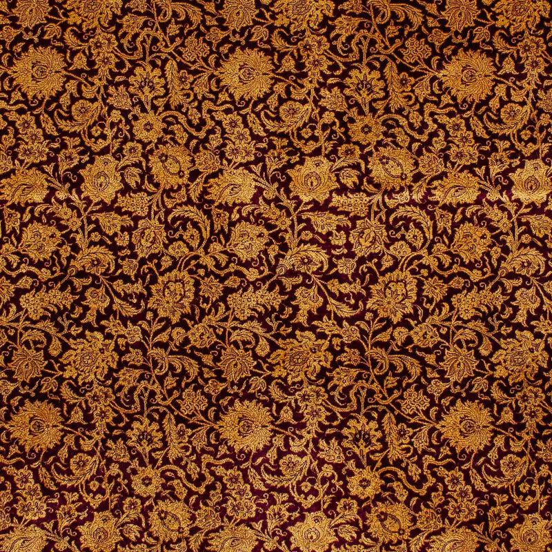 Silk Carpet - Ghom Silk - Premium - 216 x 132 cm - mörkblå