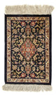 Qom silke Mattan 28x41cm - Persisk matta