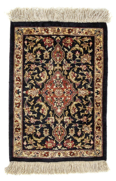 Qom silke Mattan 28x41cm - Persisk matta