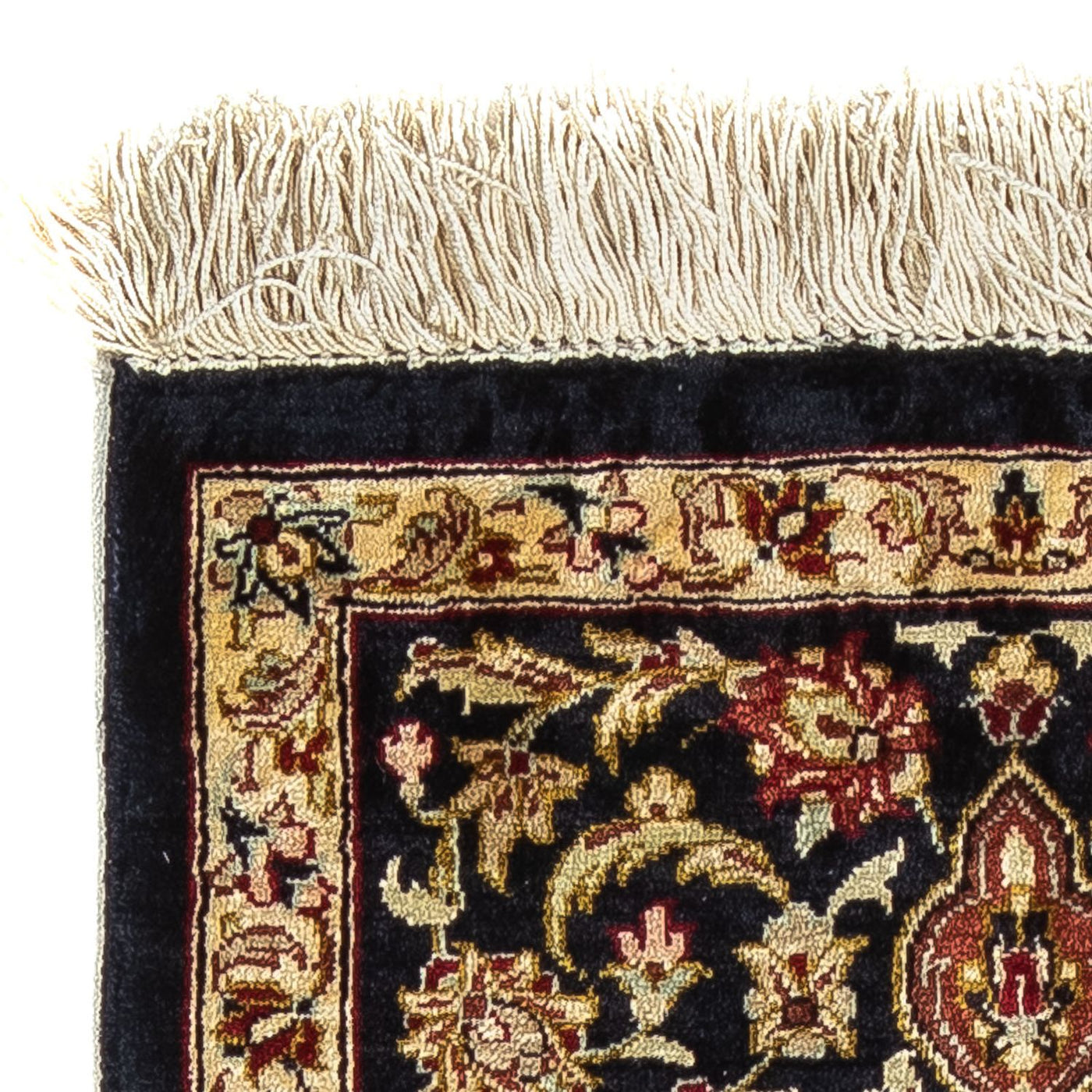 Qom silke Mattan 41x28cm - Persisk matta