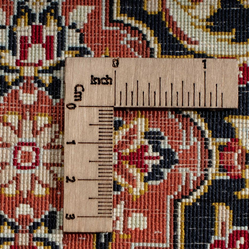 Silk Carpet - Ghom Silk - Premium - 41 x 28 cm - mörkblå