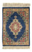 Silk Carpet - Ghom Silk - Premium - 40 x 28 cm - mörkblå