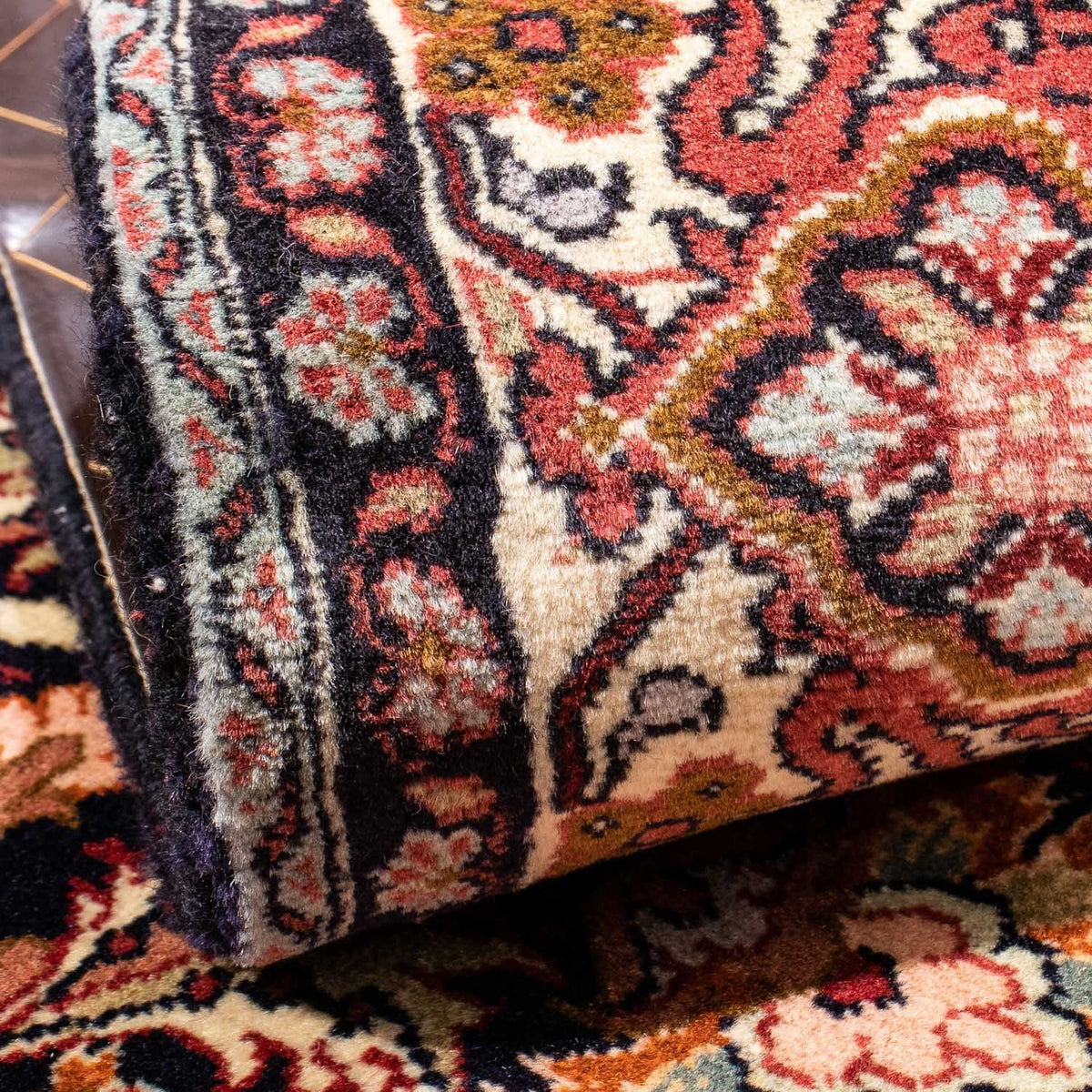 Persisk matta - Bijar - 239 x 171 cm - mörkblå