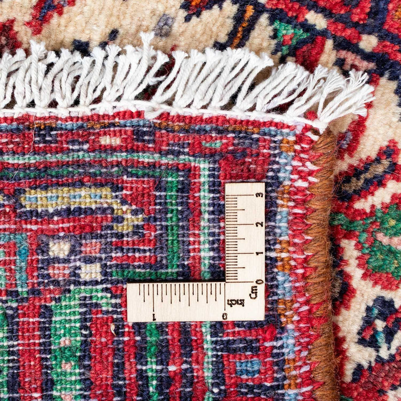 Persisk matta - Nomadic - 125 x 80 cm - mörkröd