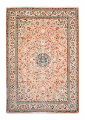 Persisk matta - Tabriz - Royal - 300 x 203 cm - rosa